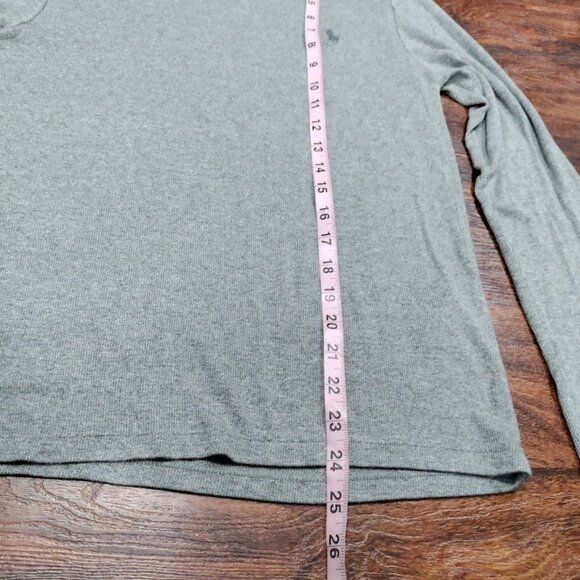 Polo Ralph Lauren Super Light Ribbed Waffle Utility Base Layer Top Gray XL - Picture 8 of 10
